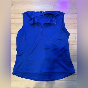 MEC Blue Women's Sleeveless running Top
